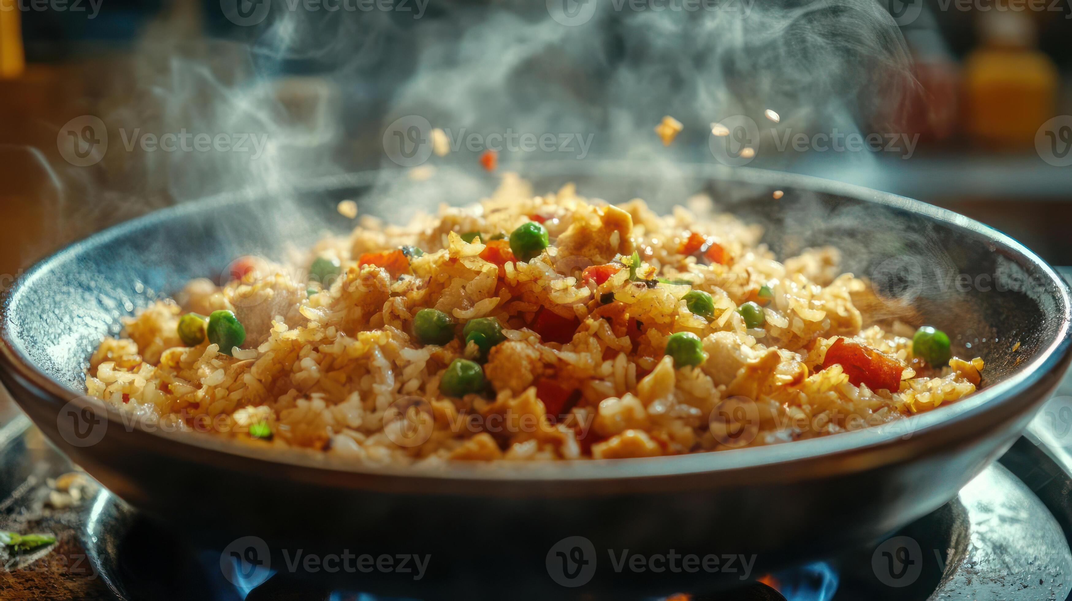 Egg Fried Rice (Breakfast Style)
