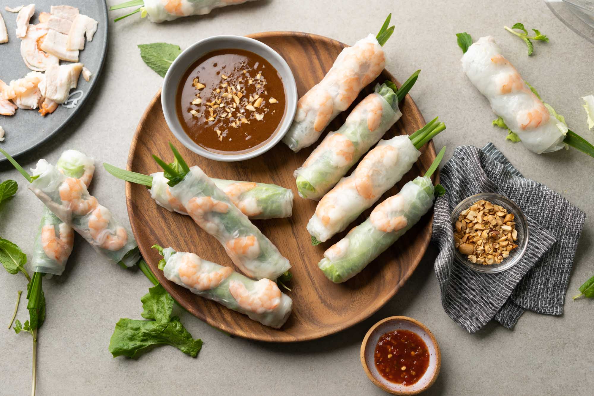 Vegetable Spring Rolls